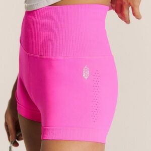 Free people fp movement hot pink shorts size xs